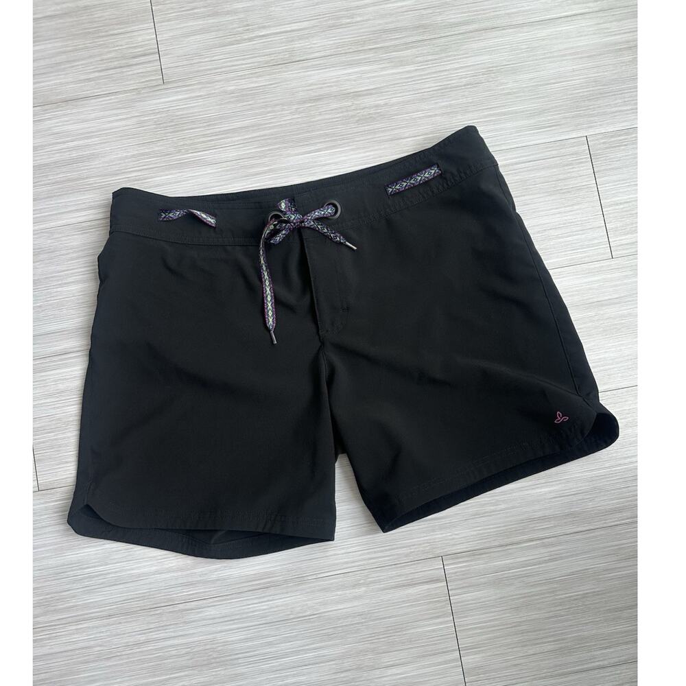 prAna Men’s Board Shorts Black Size L Back Pocket
